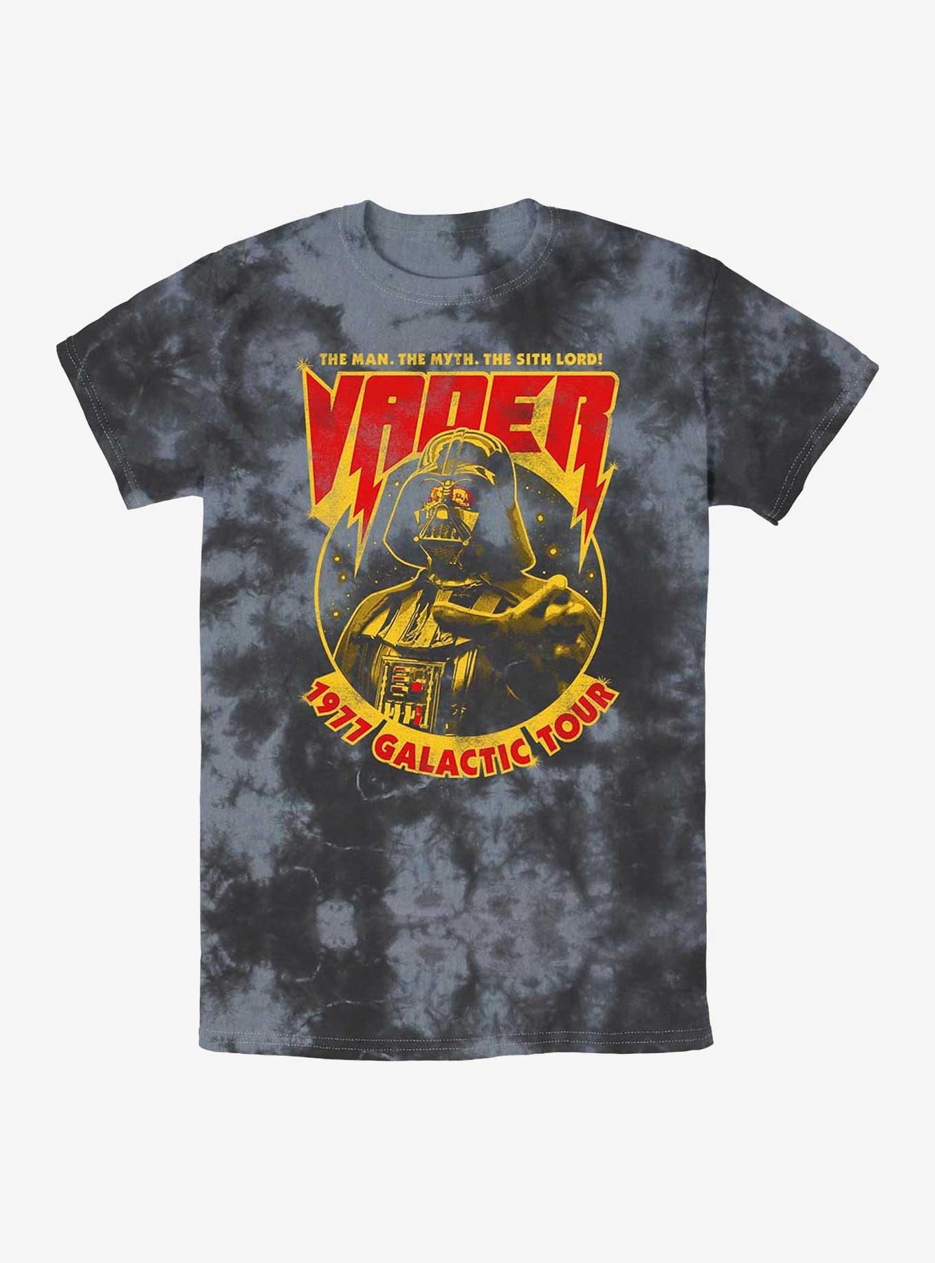 Star Wars Vader Galactic Tour Tie-Dye T-Shirt, BLKCHAR, hi-res