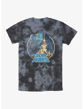 Star Wars Vintage Print Icon Tie-Dye T-Shirt, , hi-res