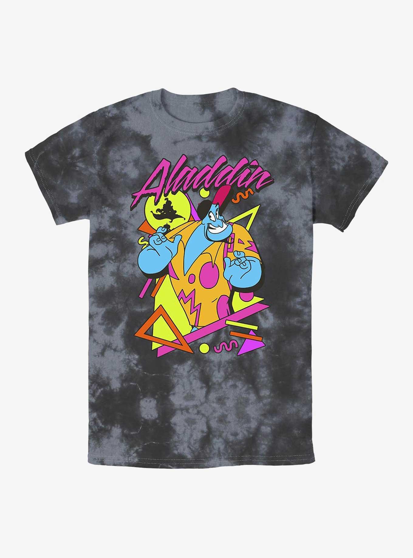 Disney Aladdin Retro Genie Tie-Dye T-Shirt, , hi-res