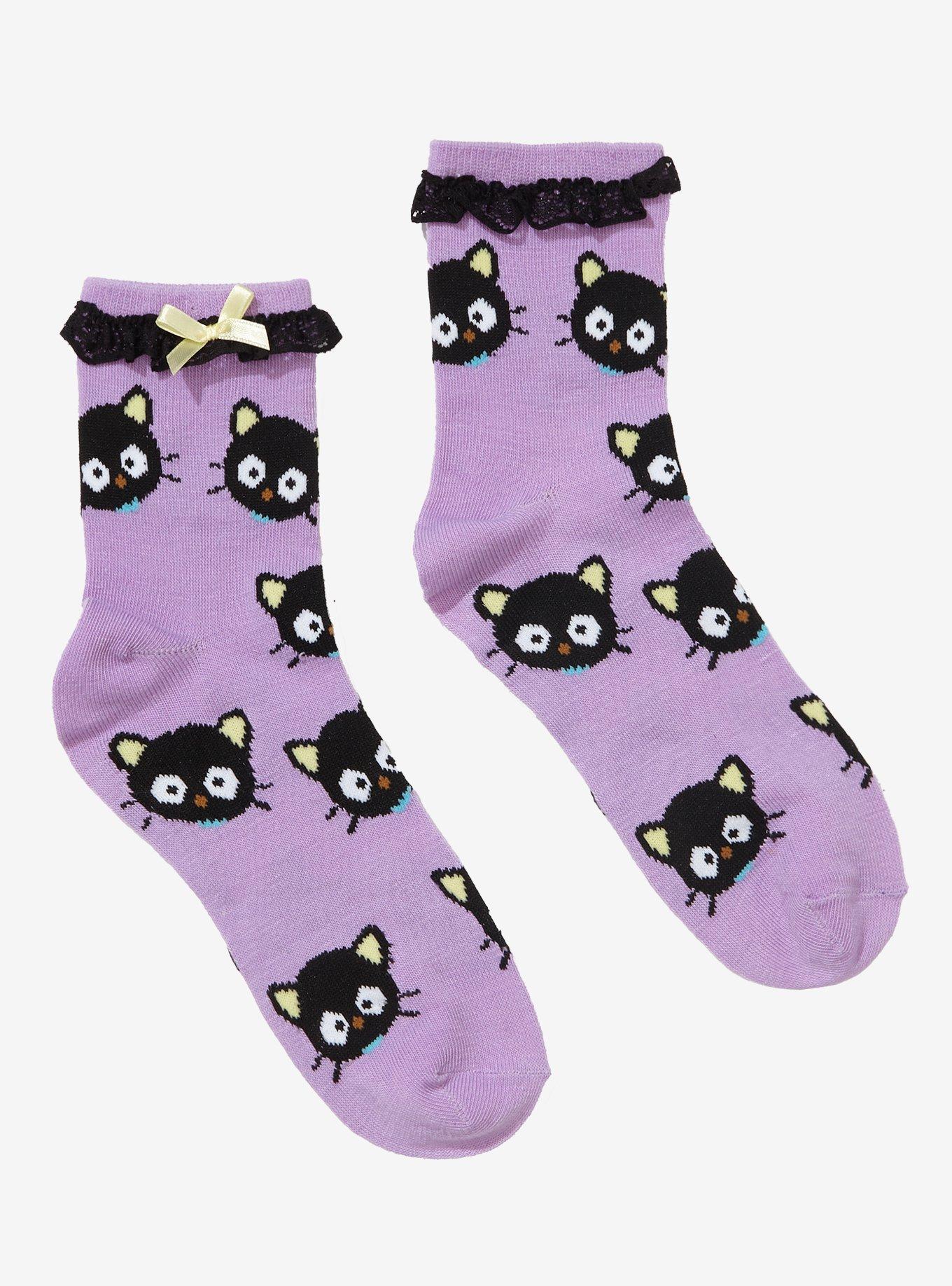 Chococat Lace Ankle Socks, , hi-res