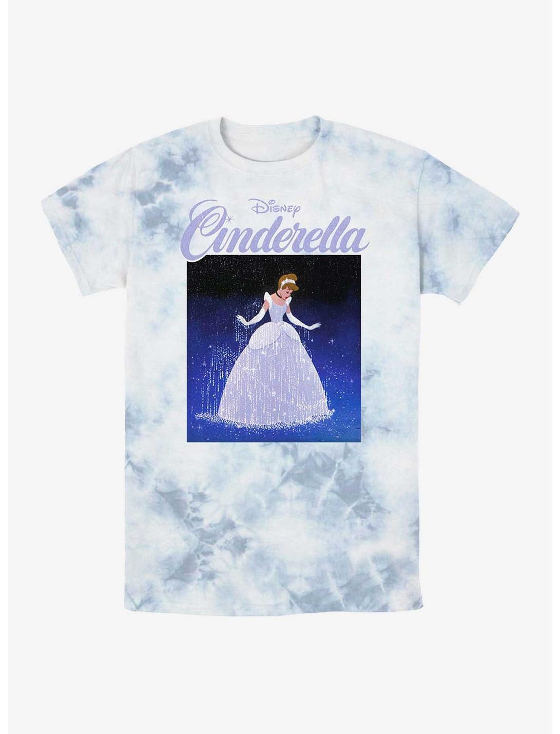 Disney Cinderella Magical Moment Tie-Dye T-Shirt, WHITEBLUE, hi-res