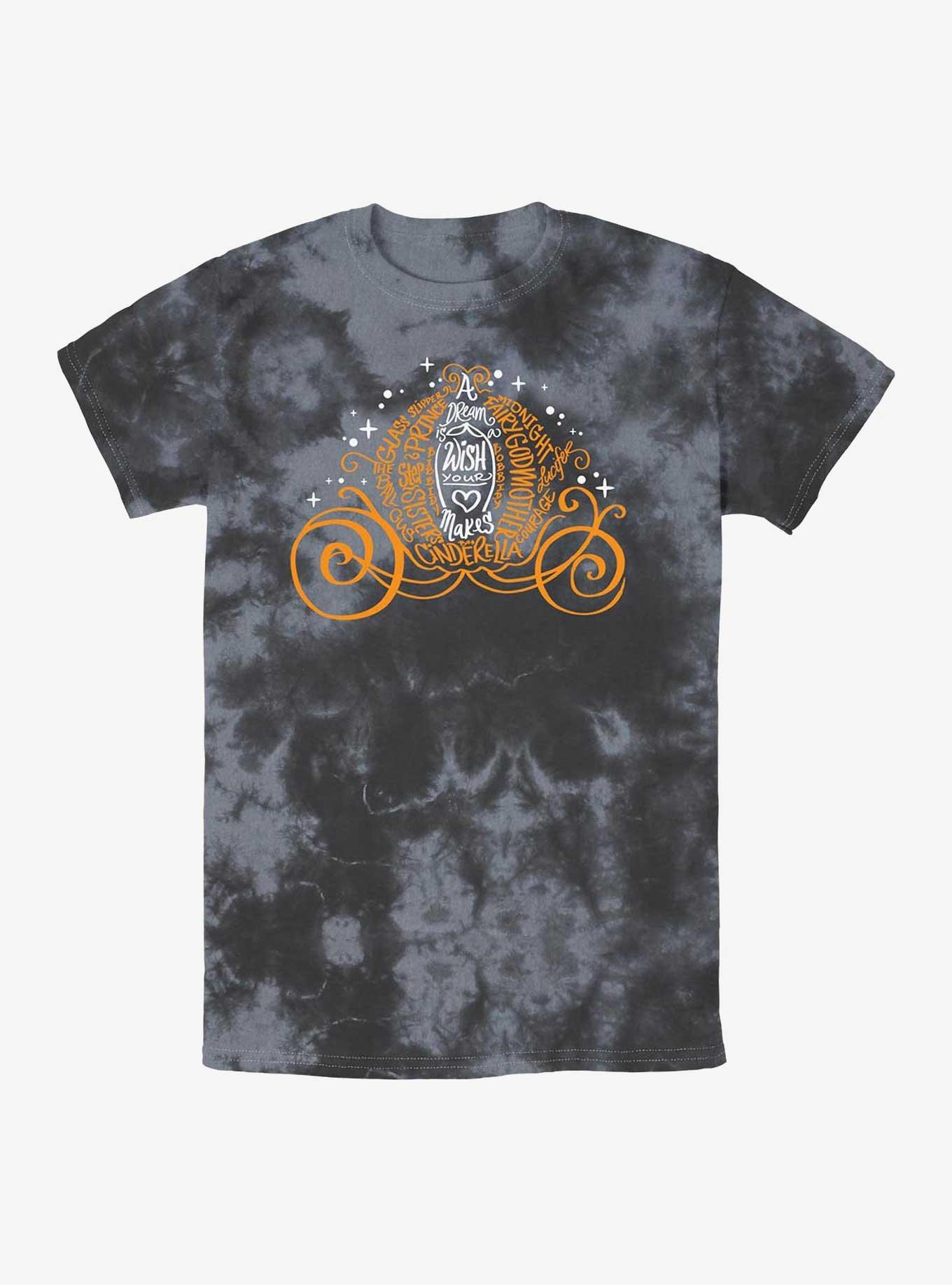 Disney Cinderella Magical Pumpkin Carriage Tie-Dye T-Shirt, , hi-res