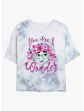 Disney Encanto You Are A Wonder Tie-Dye Womens Crop T-Shirt, , hi-res