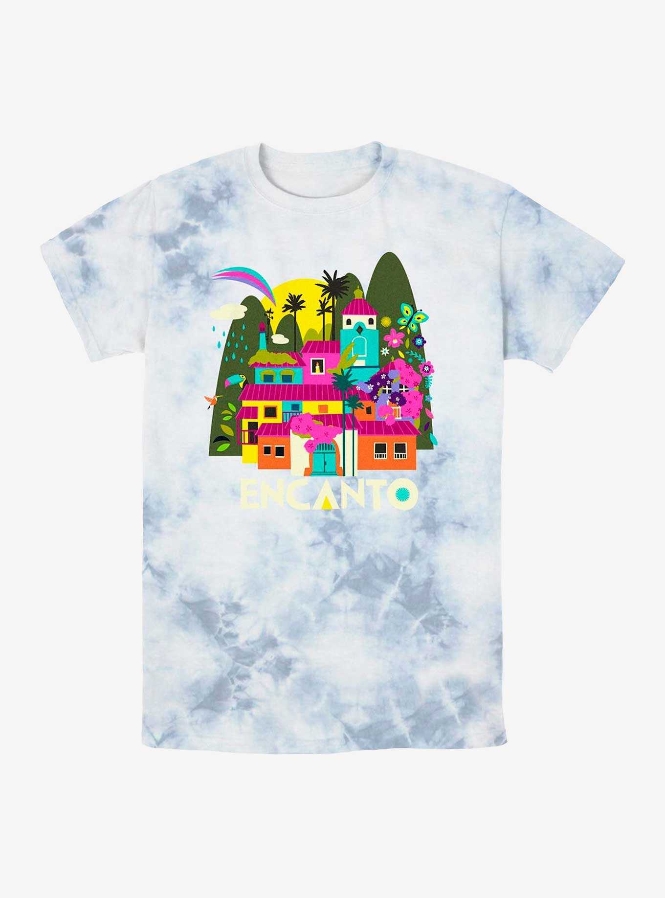 Disney Encanto Encanto House Logo Tie-Dye T-Shirt, , hi-res