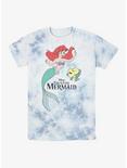 Disney The Little Mermaid Mermaid Friends Tie-Dye T-Shirt, WHITEBLUE, hi-res