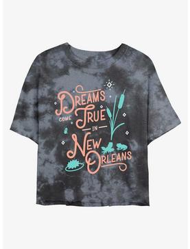 Disney Dreams Come True In New Orleans Tie-Dye Womens Crop T-Shirt, , hi-res