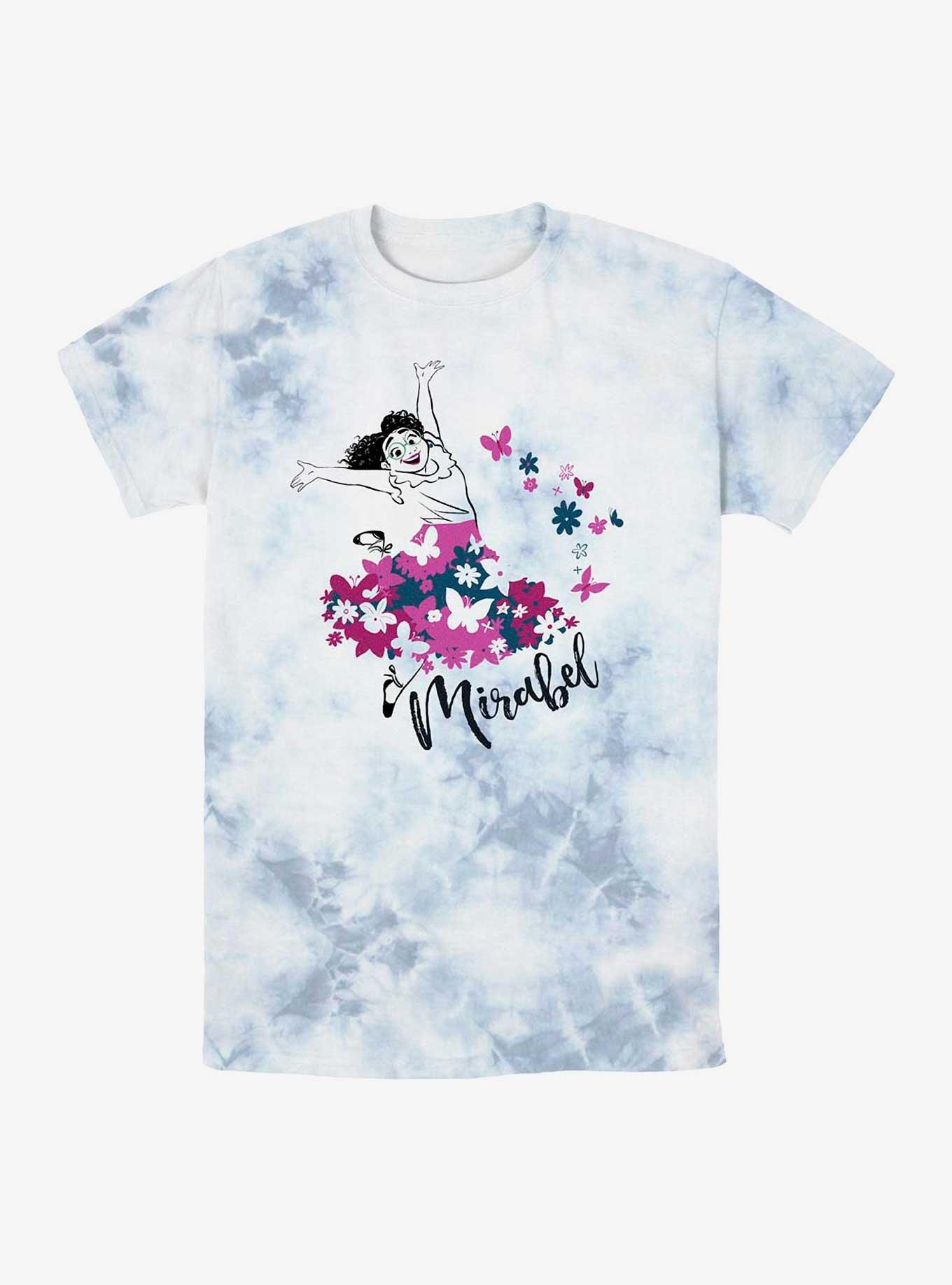 Disney Encanto Mirabel Butterfly Portrait Tie-Dye T-Shirt, , hi-res