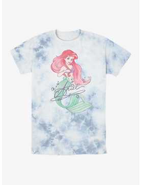 Disney The Little Mermaid Signed Ariel Tie-Dye T-Shirt, , hi-res