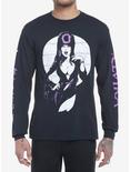 Elvira Mistress Of The Dark Long-Sleeve T-Shirt By Fright Rags, BLACK, hi-res