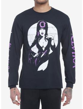 Elvira Mistress Of The Dark Long-Sleeve T-Shirt By Fright Rags, , hi-res