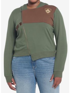 Her Universe Marvel Guardians Of The Galaxy: Volume 3 Gamora Girls Hoodie Plus Size, , hi-res
