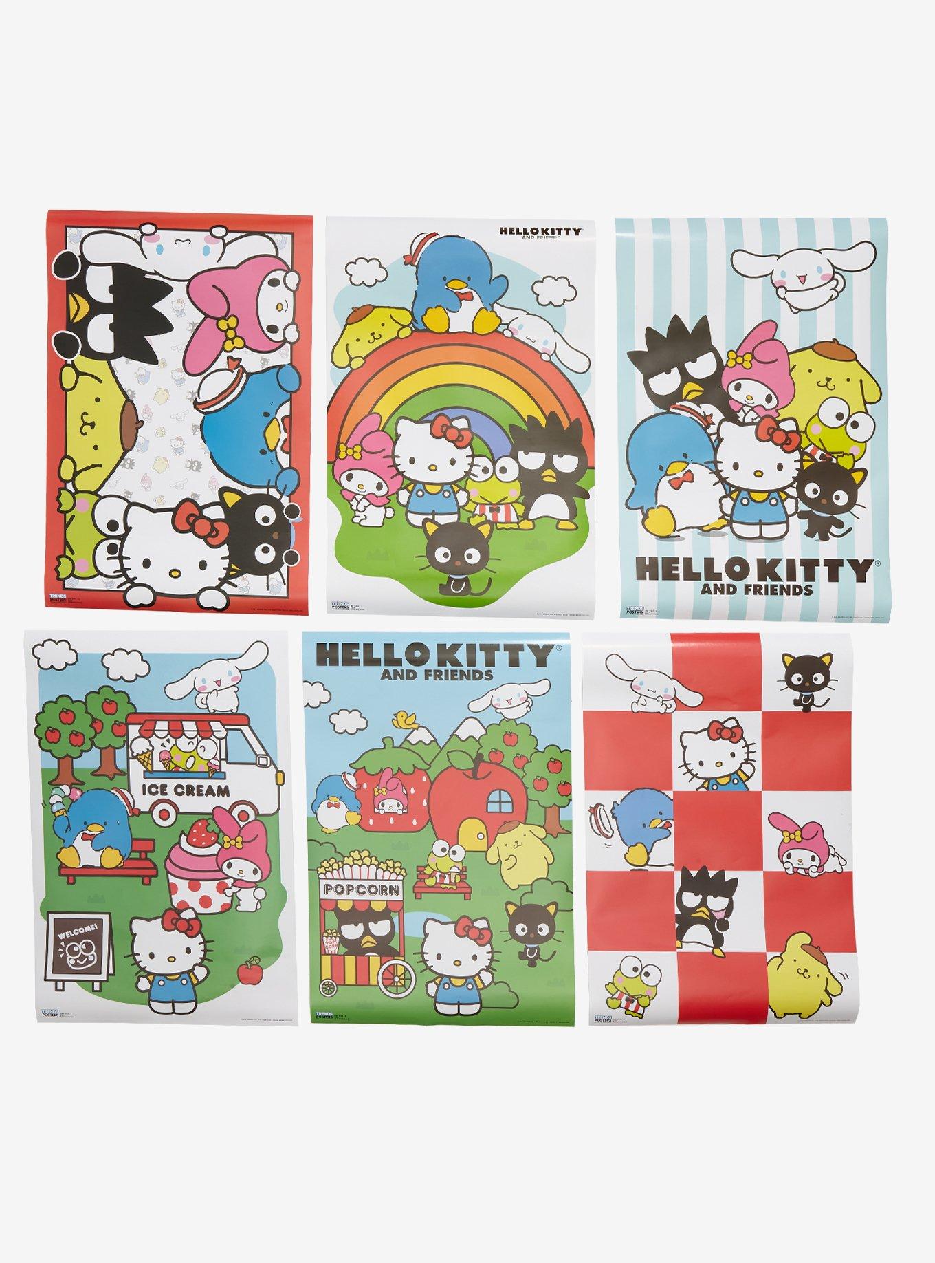 Hello Kitty And Friends Assorted Blind Poster Set