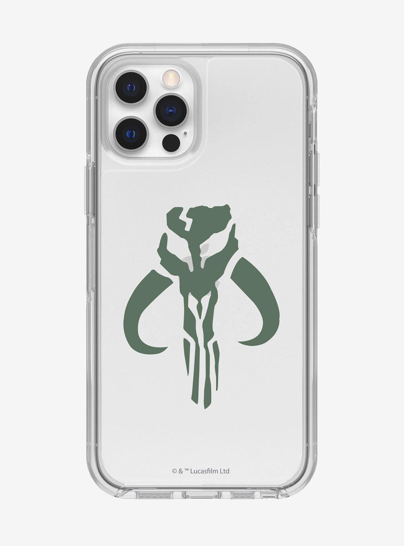 Star Wars The Mandalorian Mythosaur Symmetry Series Clear iPhone 12 / iPhone 12 Pro Case, , hi-res