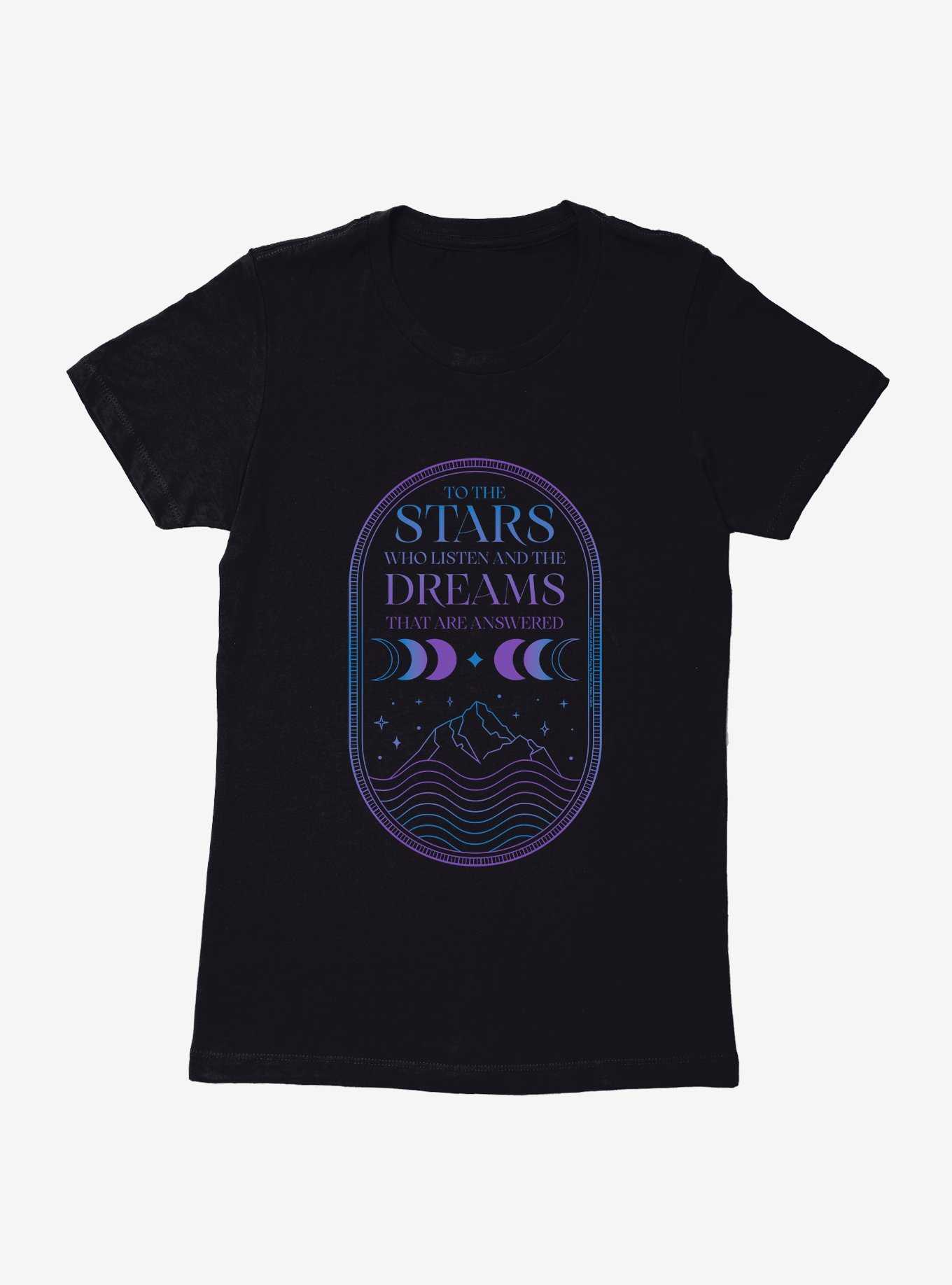 A Court Of Mist & Fury Stars And Dreams Womens T-Shirt, , hi-res