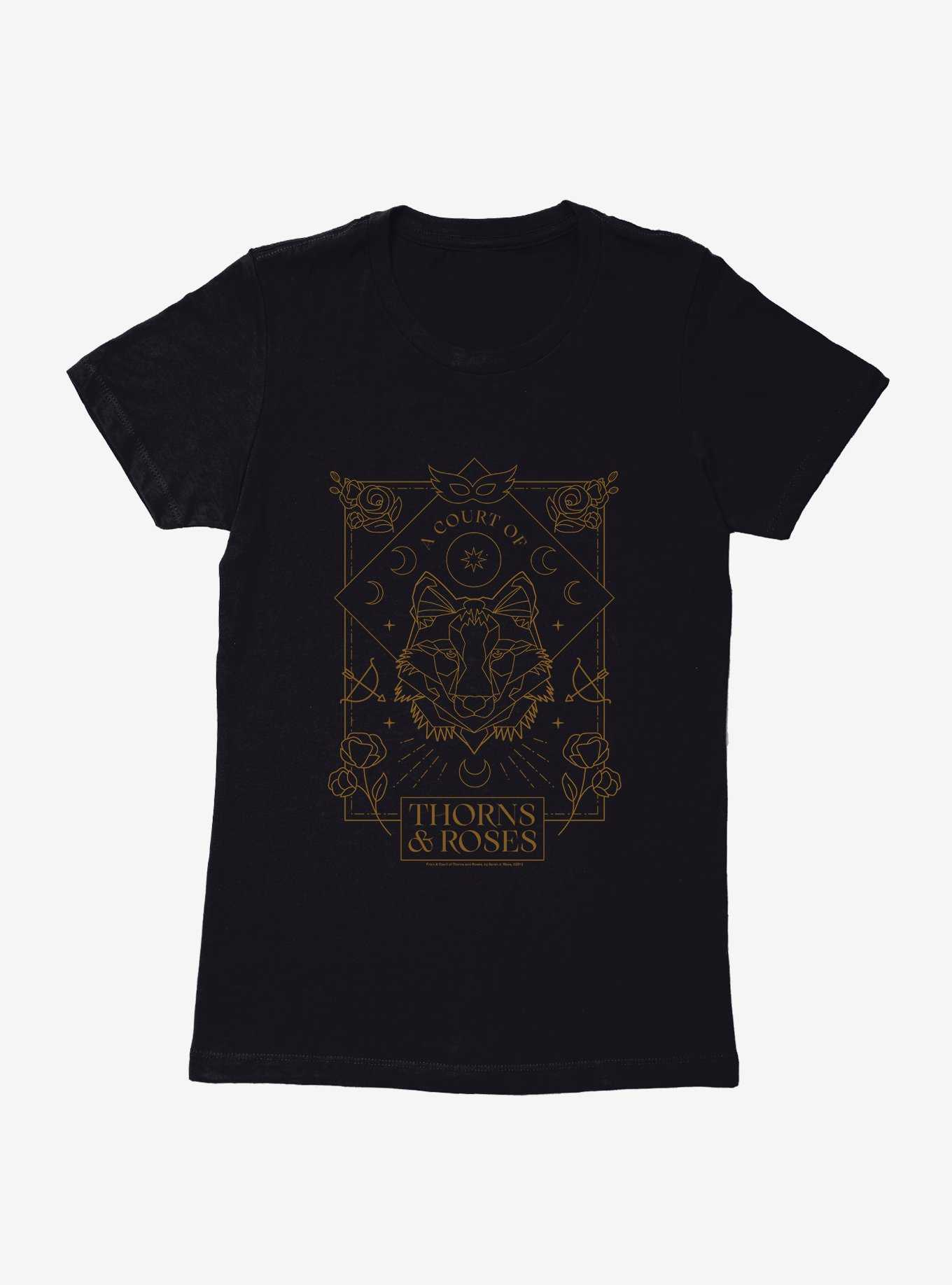 A Court Of Thorns & Roses Wolf Womens T-Shirt, , hi-res