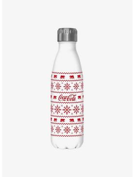 Coke Coca-Cola Christmas Pattern Water Bottle, , hi-res