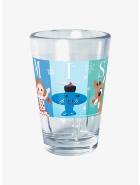 Rudolph The Red-Nosed Reindeer Misfit Group Mini Glass, , hi-res