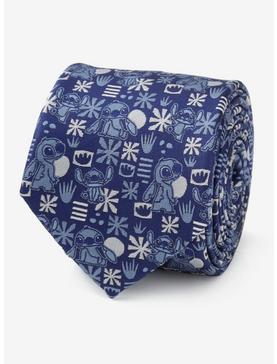 Plus Size Disney Lilo & Stitch Blue Tropical Men's Tie, , hi-res