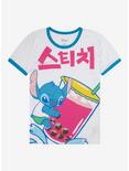 Disney Lilo & Stitch Boba Girls Ringer T-Shirt, MULTI, hi-res