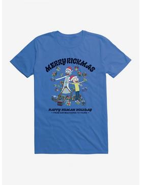 Rick And Morty Happy Human Holiday T-Shirt, , hi-res