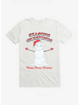 Rick And Morty Snowman Morty T-Shirt, , hi-res