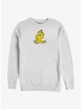 Fortnite Banana Peely Peace Sweatshirt, WHITE, hi-res