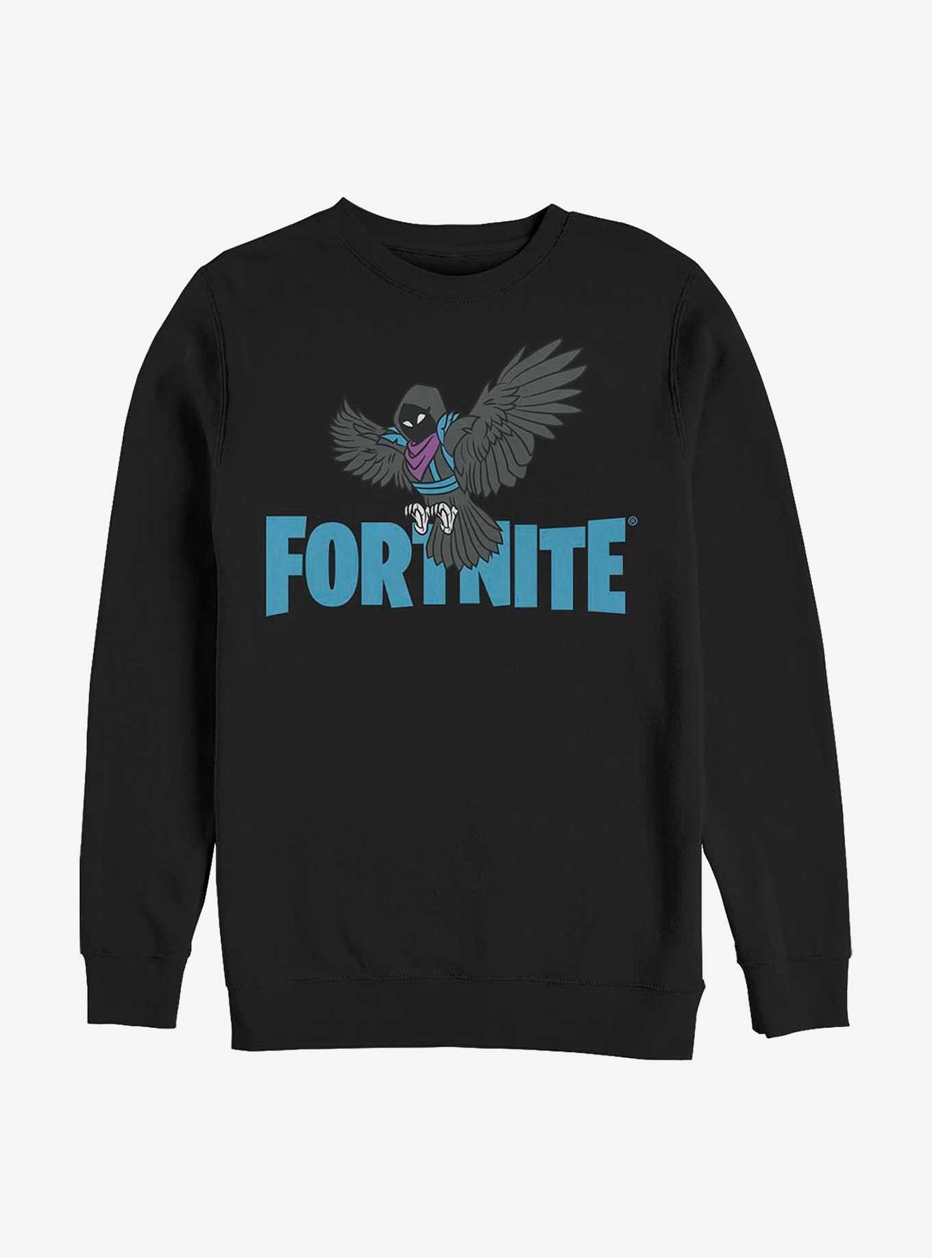 Fortnite Raven Wings Sweatshirt, BLACK, hi-res