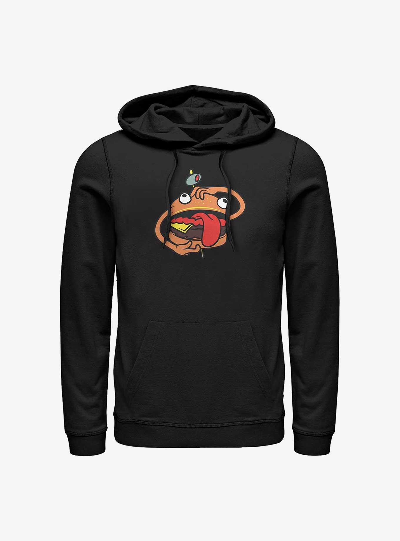 Fortnite Durrr Burger Hoodie, BLACK, hi-res