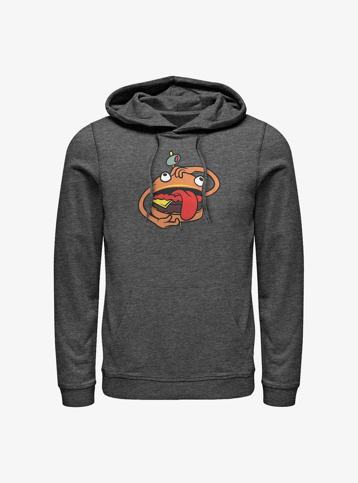 Fortnite Durrr Burger Hoodie, CHAR HTR, hi-res