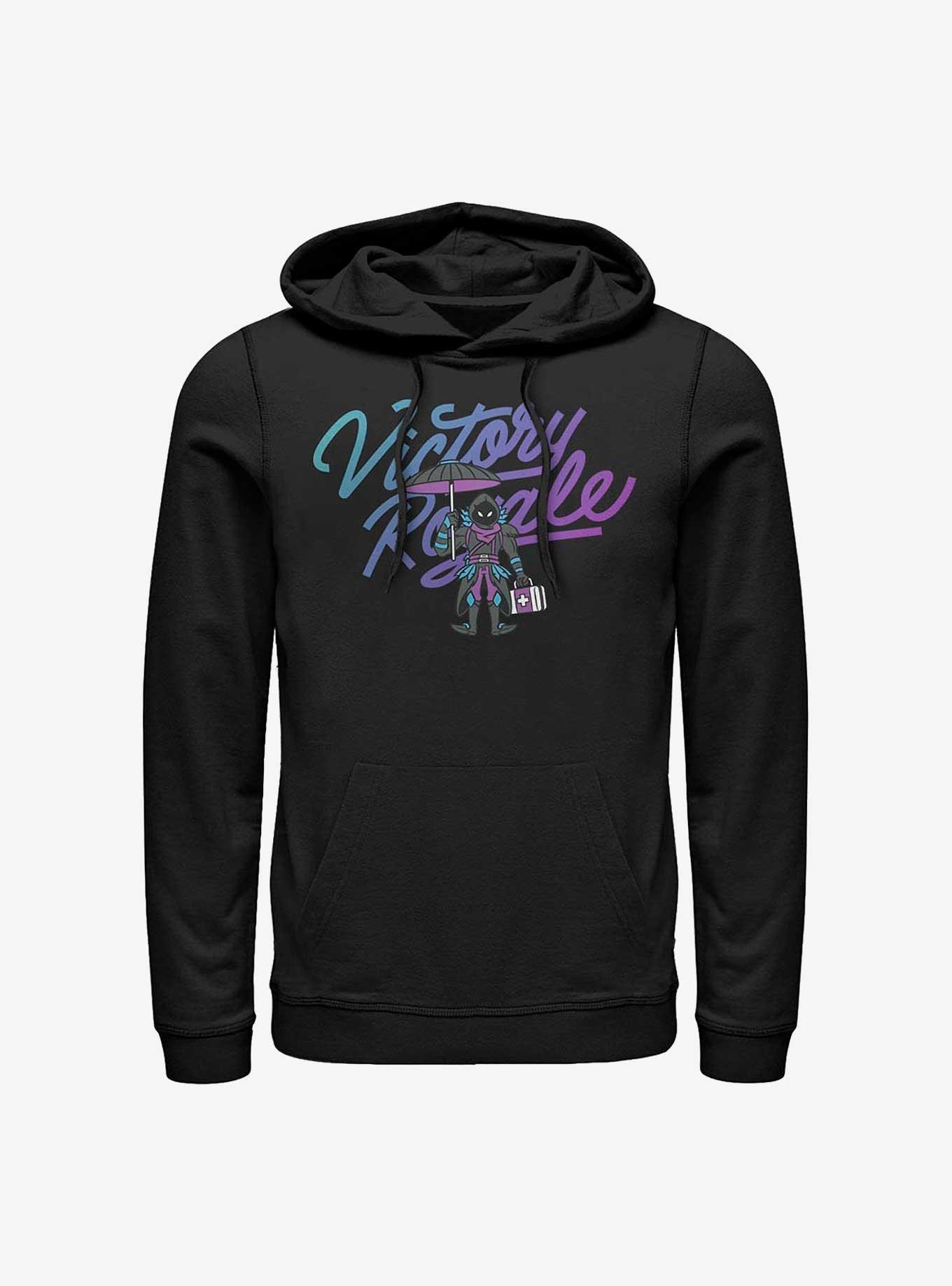 Fortnite Victory Royale Raven Hoodie, BLACK, hi-res