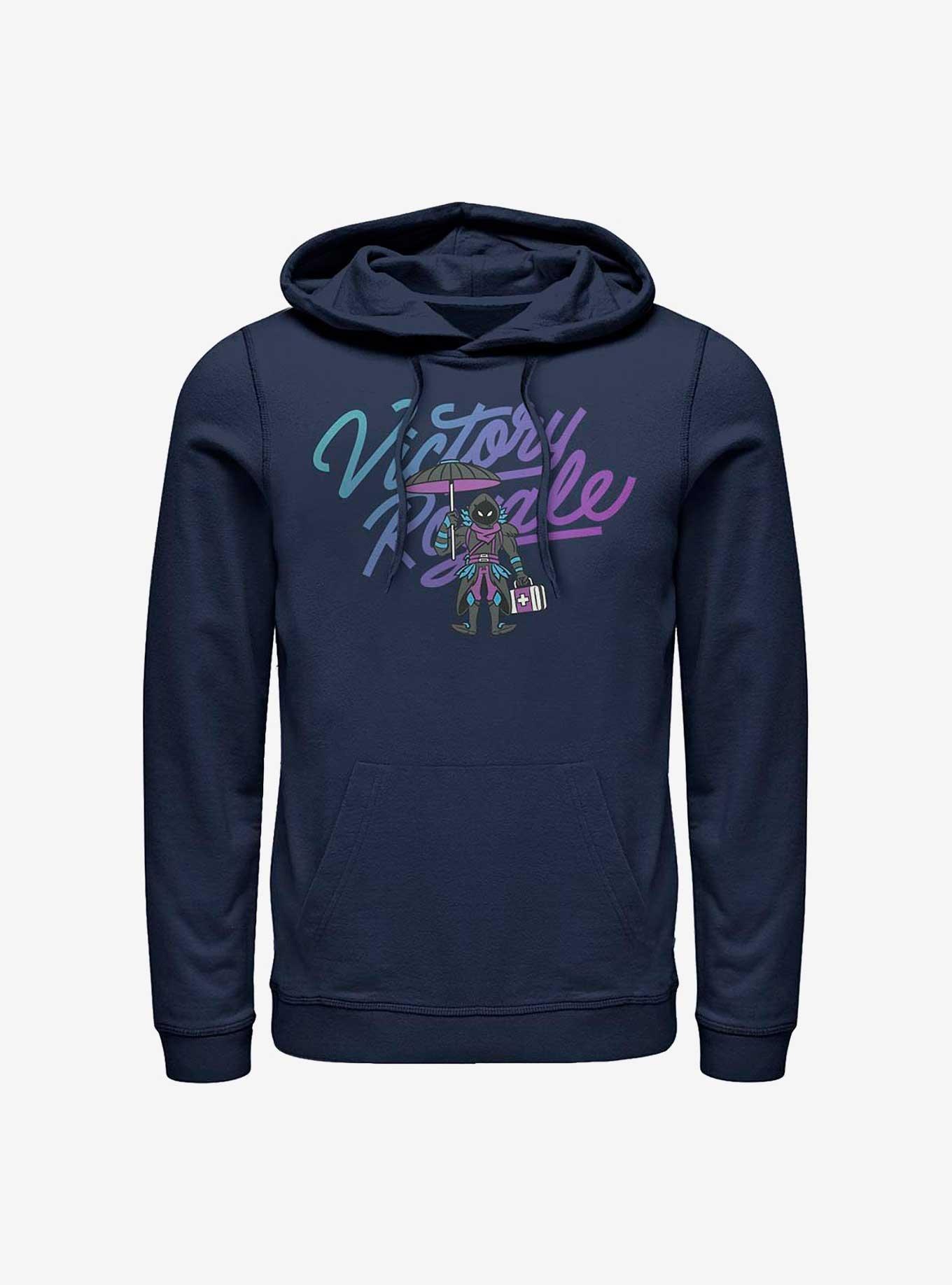 Fortnite Victory Royale Raven Hoodie, NAVY, hi-res