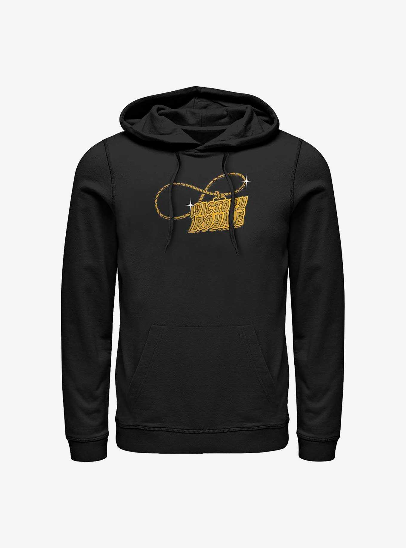 Black and store gold fortnite hoodie