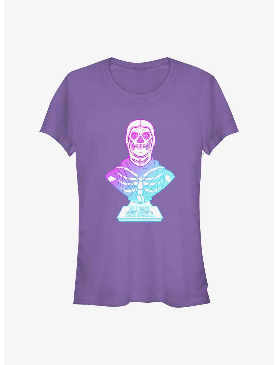 Fortnite Hail Skull Girls T-Shirt, PURPLE, hi-res