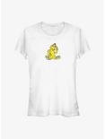 Fortnite Banana Peely Peace Girls T-Shirt, WHITE, hi-res