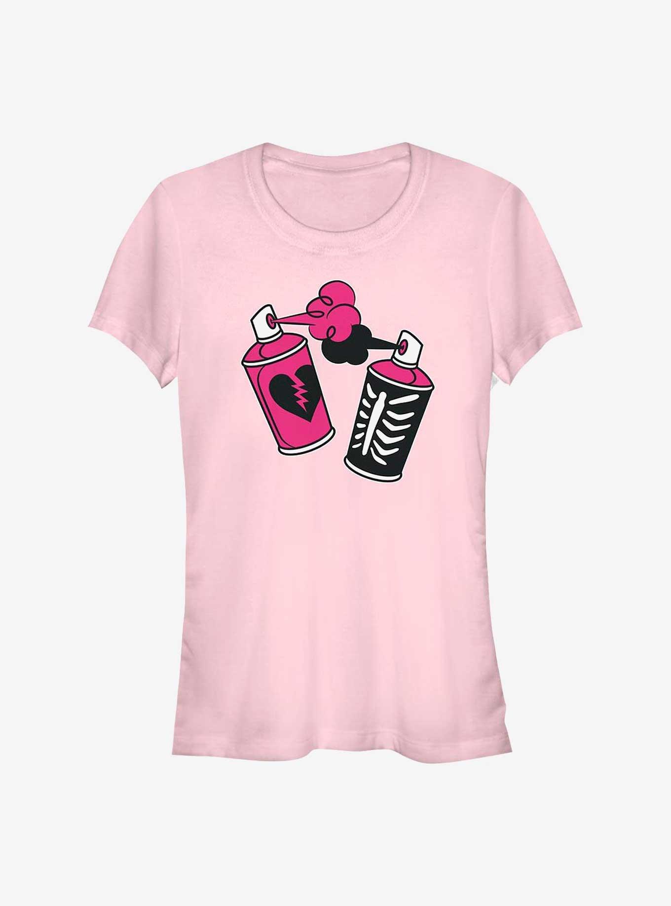 Fortnite Spray Cans Girls T-Shirt, LIGHT PINK, hi-res