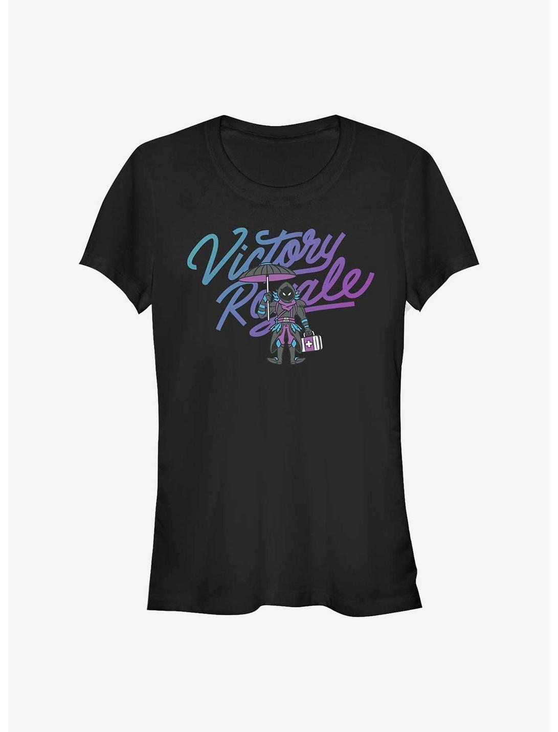 Fortnite Victory Royale Raven Girls T-Shirt, BLACK, hi-res