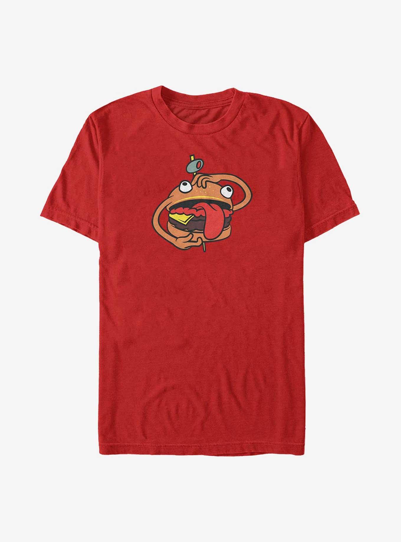 Fortnite Durrr Burger T-Shirt, RED, hi-res