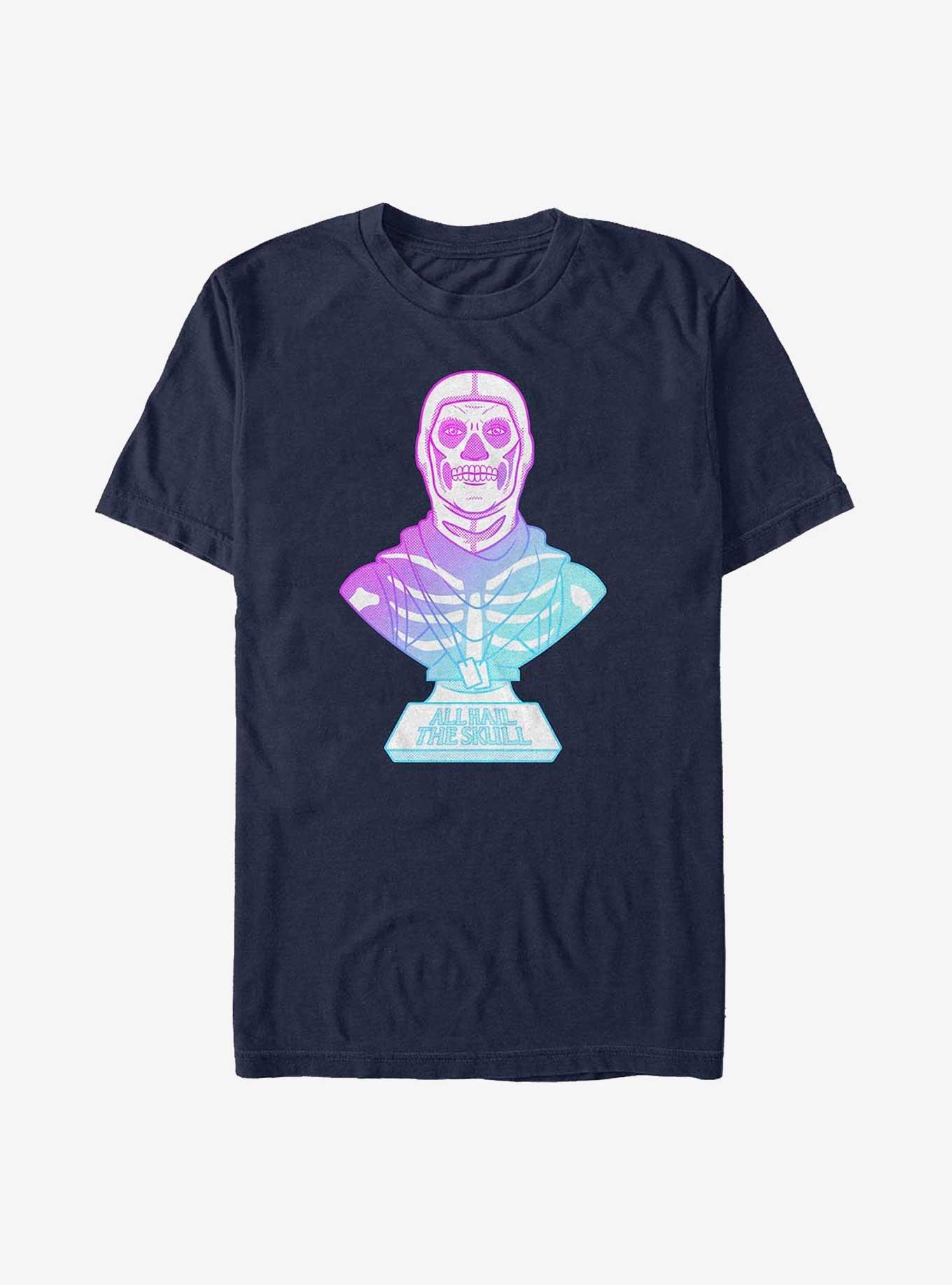 Fortnite Hail Skull T-Shirt, NAVY, hi-res