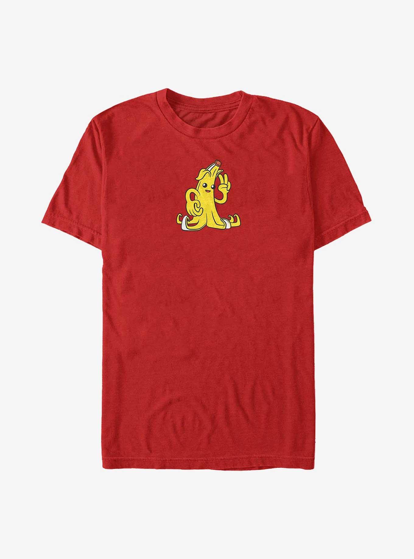 Fortnite Banana Peely Peace T-Shirt, RED, hi-res