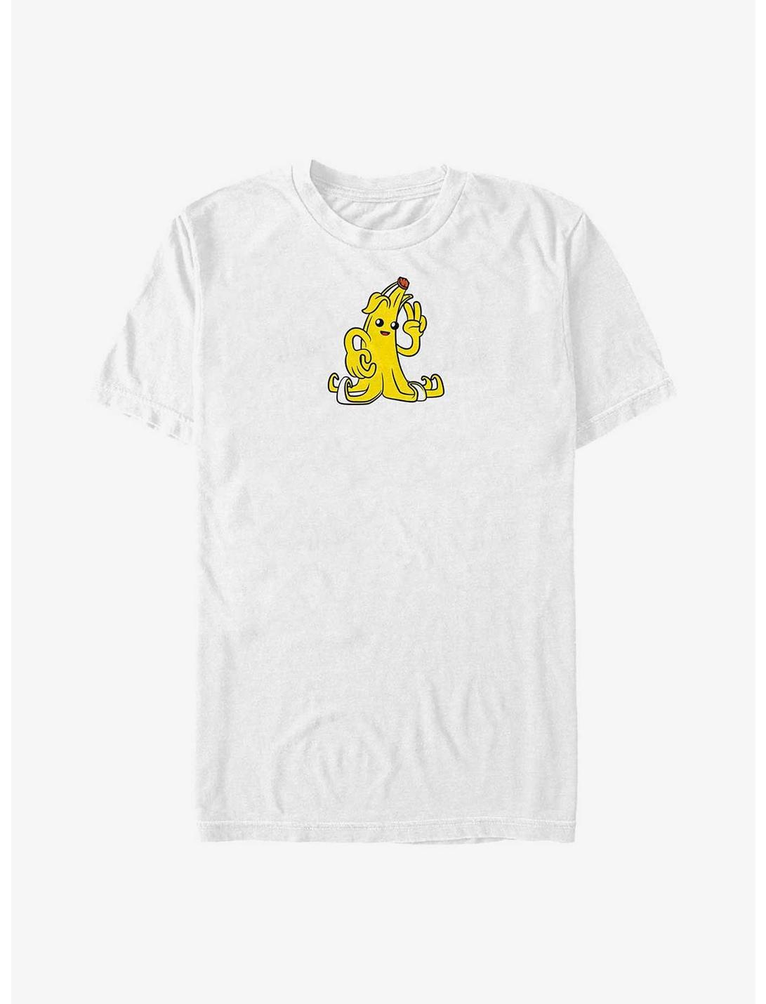 Fortnite Banana Peely Peace T-Shirt, WHITE, hi-res
