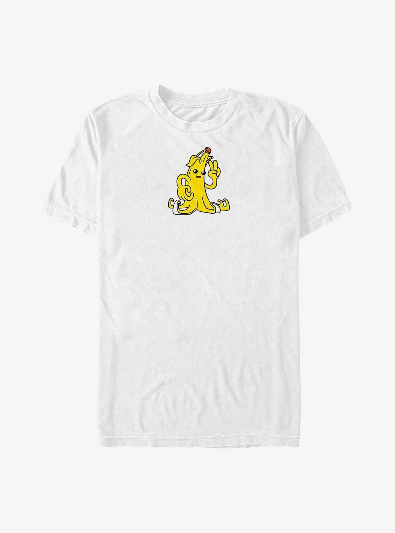 Fortnite Banana Peely Peace T-Shirt, WHITE, hi-res