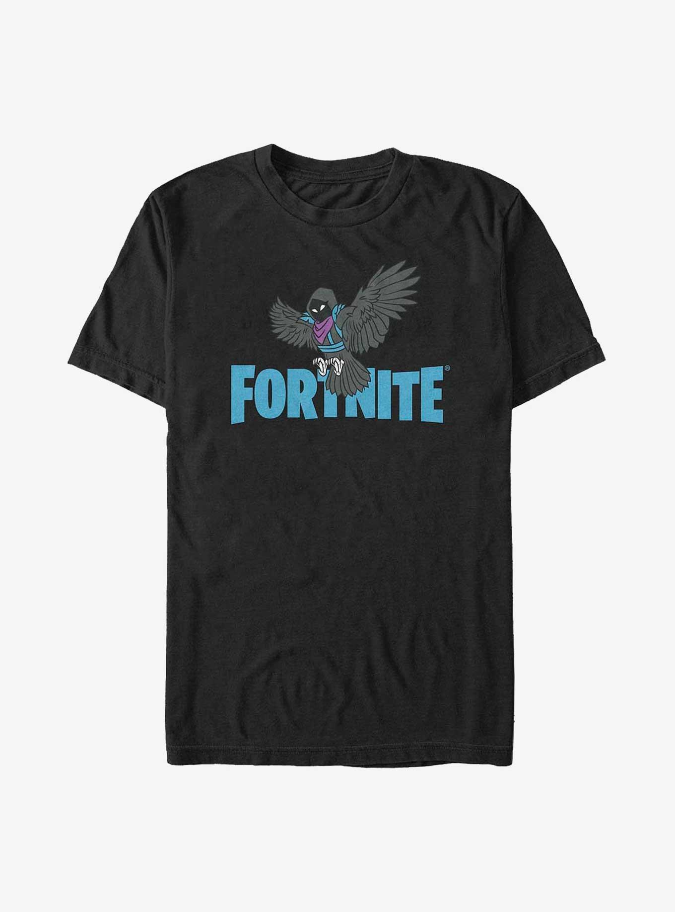 Fortnite Raven Wings T-Shirt, BLACK, hi-res