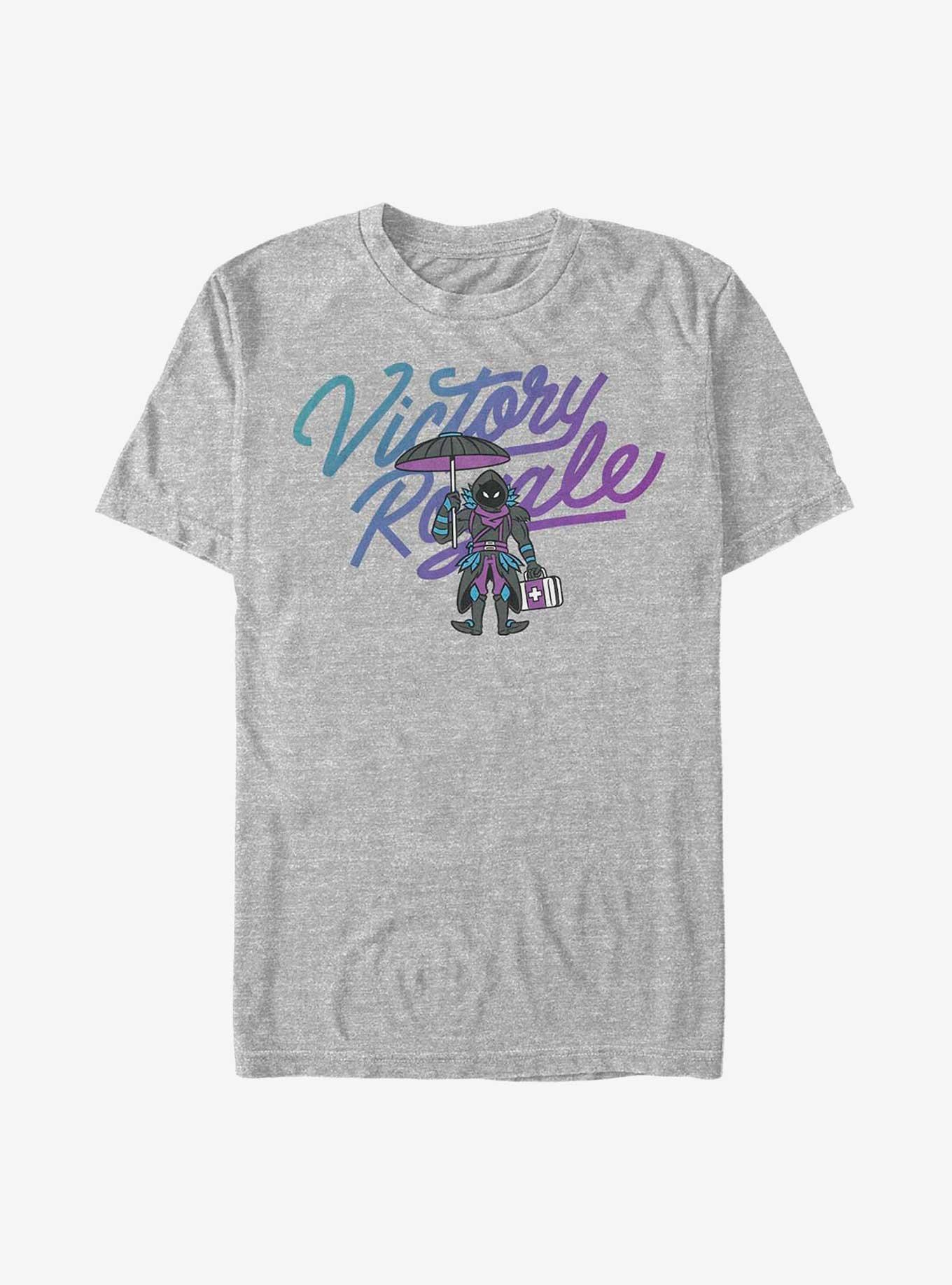 Fortnite Victory Royale Raven T-Shirt, ATH HTR, hi-res