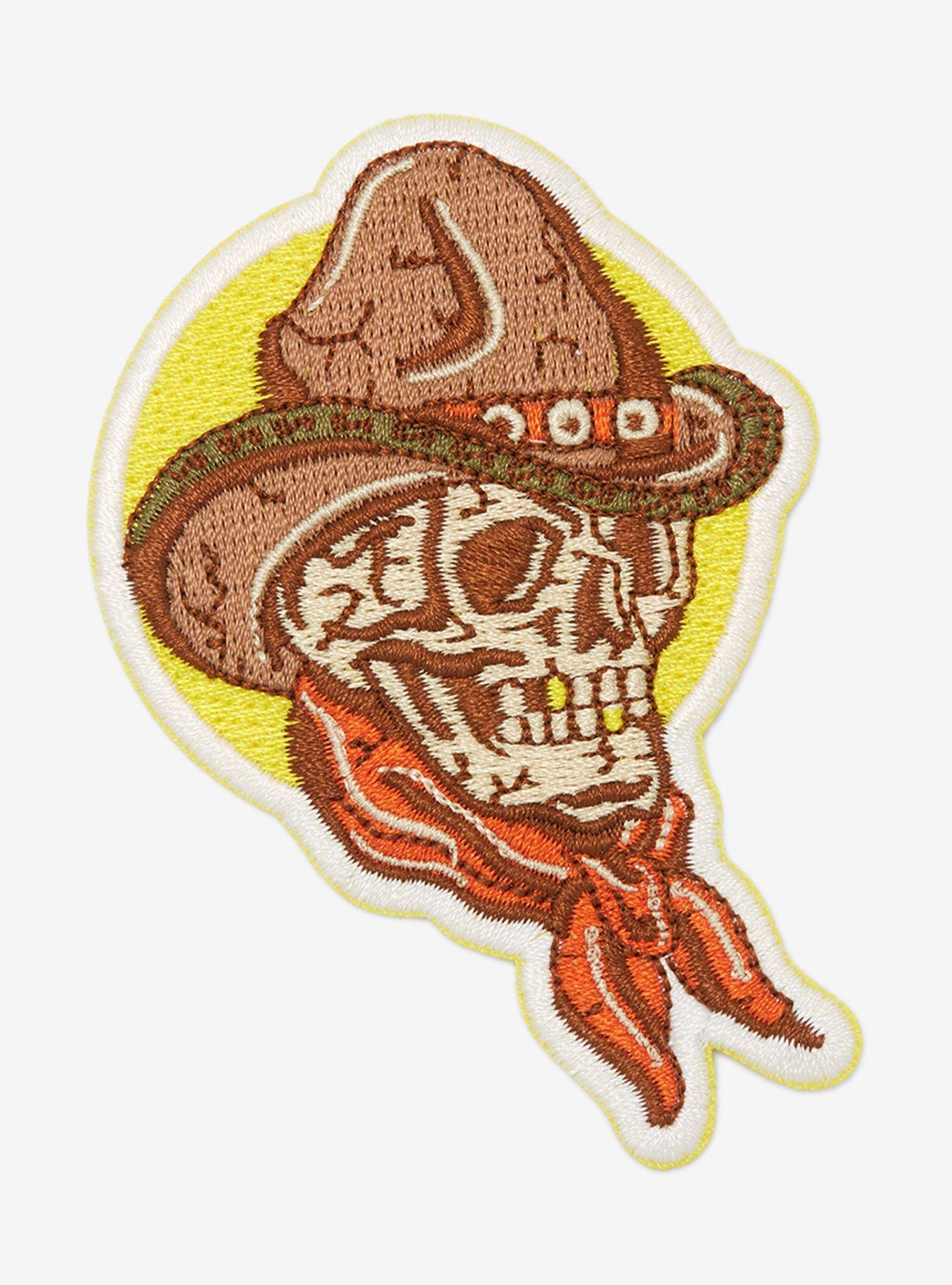 Cowboy Skull Patch, , hi-res