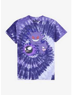 Pokemon Gastly Evolution Tie-Dye T-Shirt, , hi-res