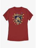 Marvel Guardians of the Galaxy Christmas Lights Badge Womens T-Shirt, RED, hi-res