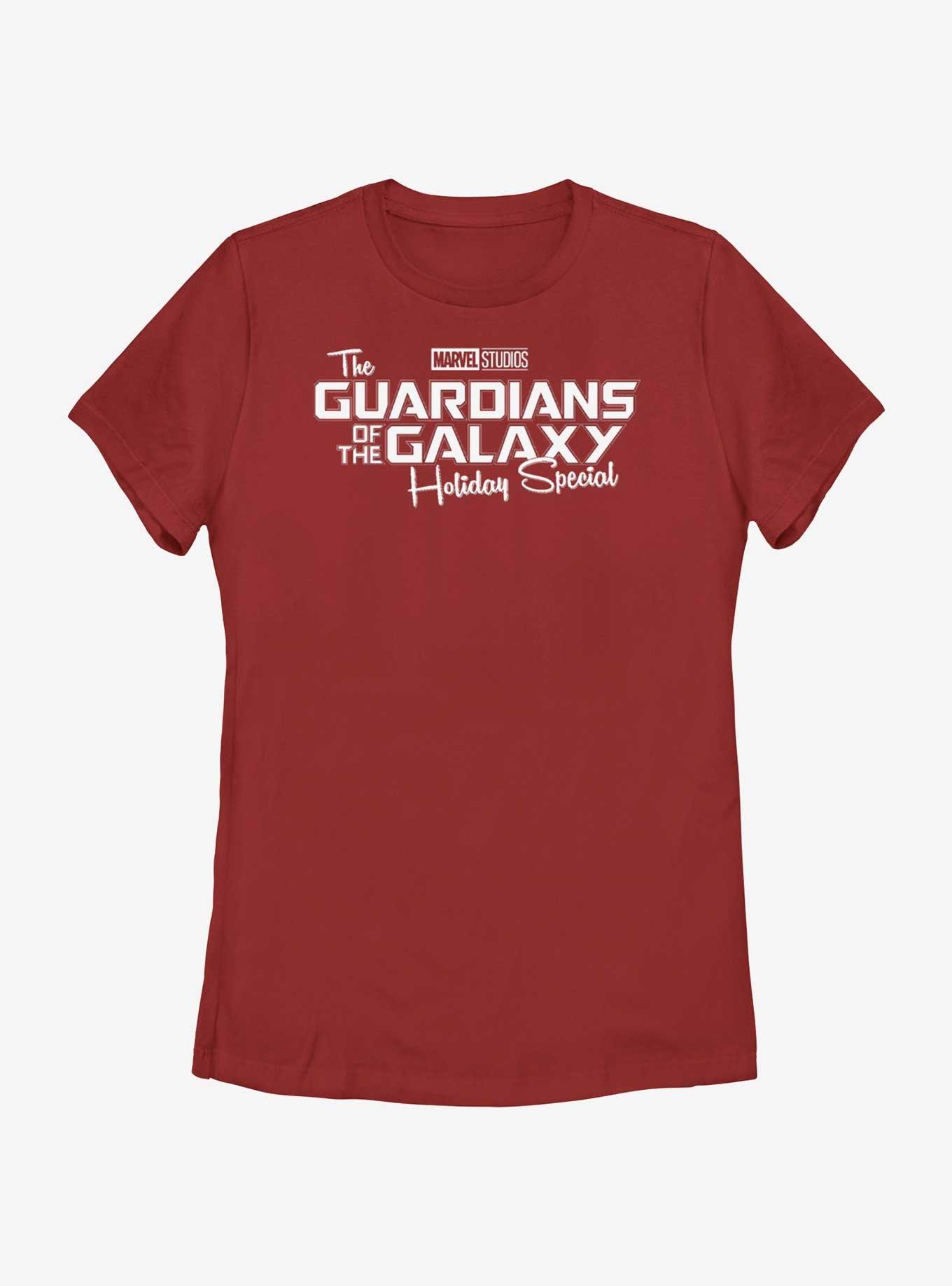 Marvel Guardians of the Galaxy Holiday Special Logo Womens T-Shirt, , hi-res