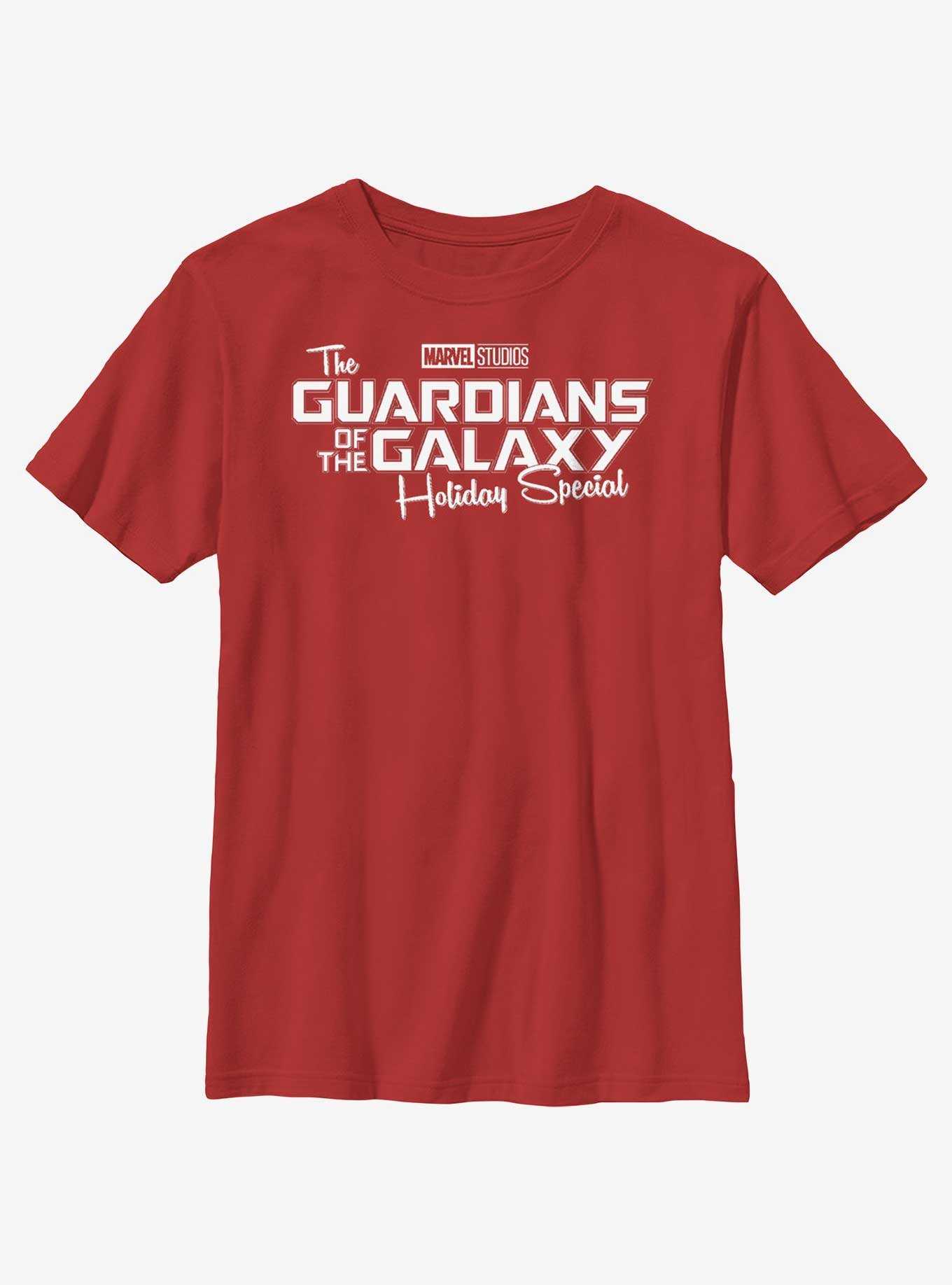 Marvel Guardians of the Galaxy Holiday Special Logo Youth T-Shirt, , hi-res
