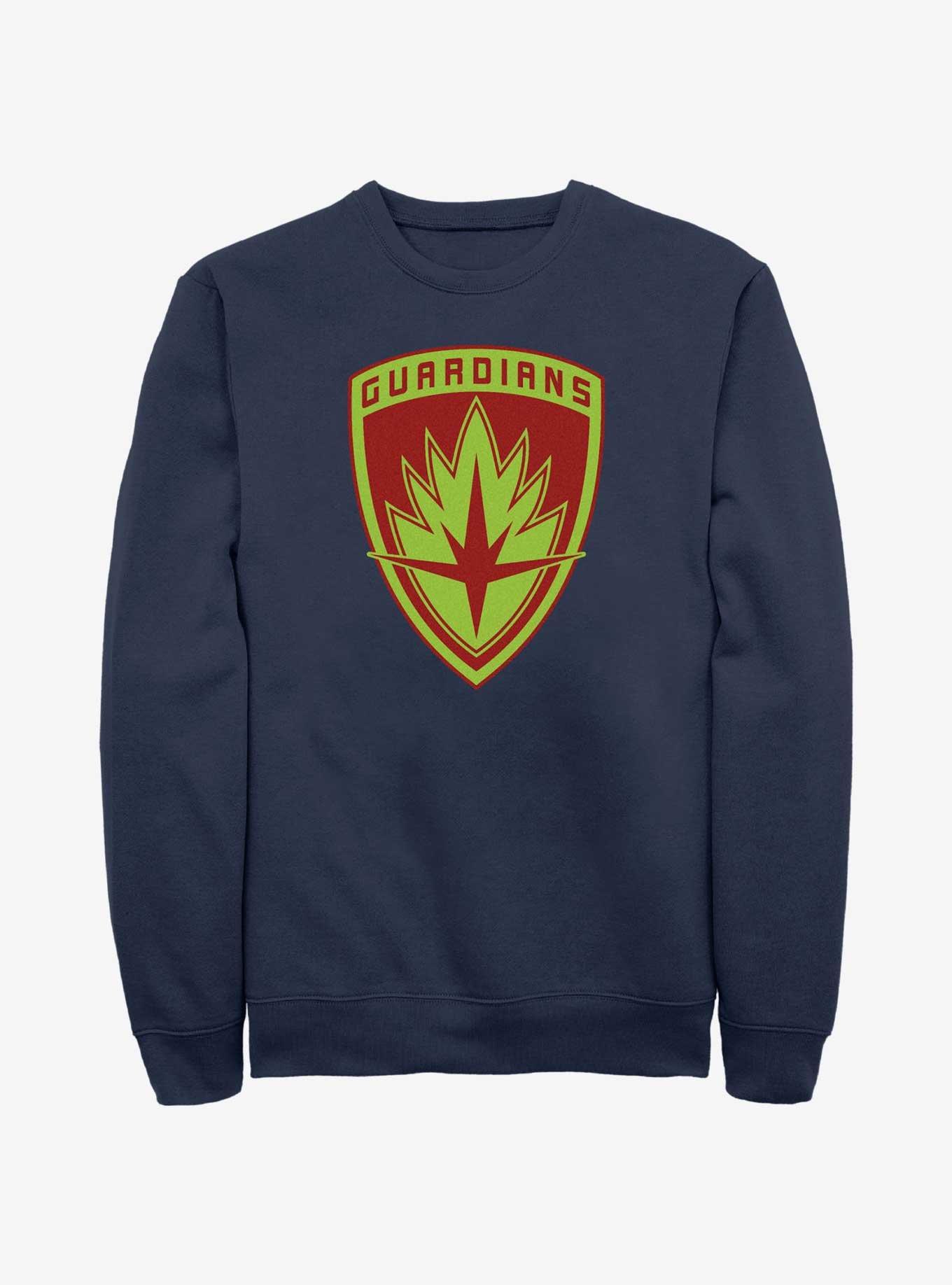 Marvel Guardians of the Galaxy Guardian Badge Sweatshirt, NAVY, hi-res