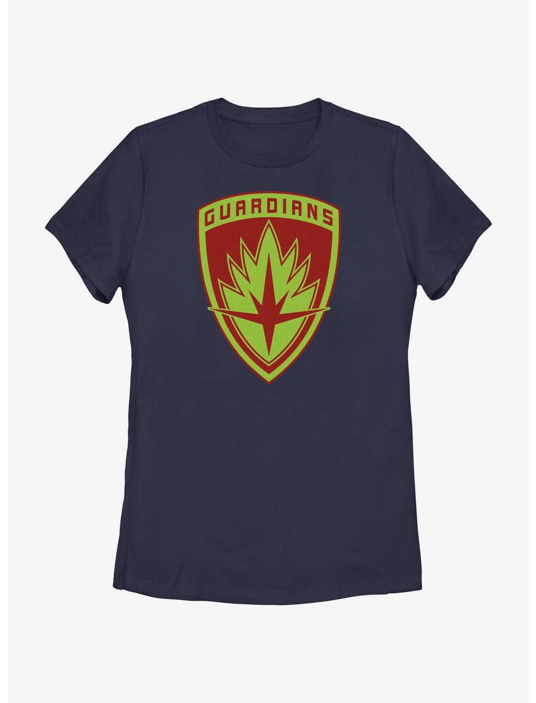 Marvel Guardians of the Galaxy Guardian Badge Womens T-Shirt, NAVY, hi-res